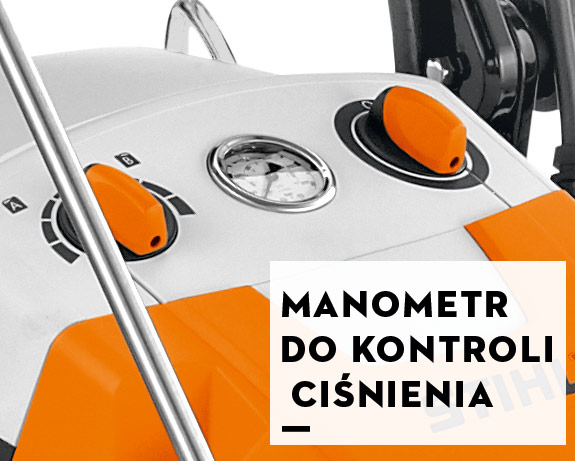 Manometr w myjce ciśnieniowej STIHL